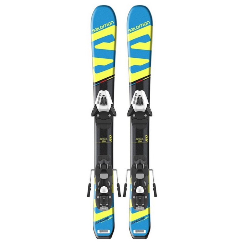 Sci Usato Salomon X-Race Jr 2018 Junior Blu Giallo Sci Usato Salomon X-Race Jr 2018 Junior Blu Giallo