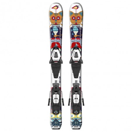 Sci Usato Salomon T1 Jr 2020 Junior Bianco Gatto