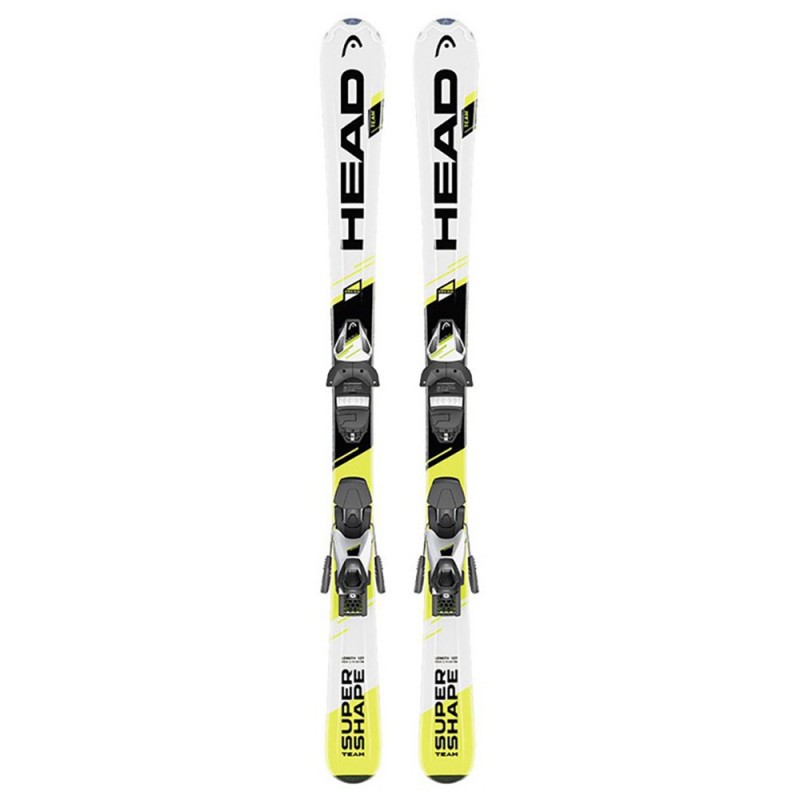 Sci Usato Head Supershape Team Slr 2 2017 Junior Bianco Giallo