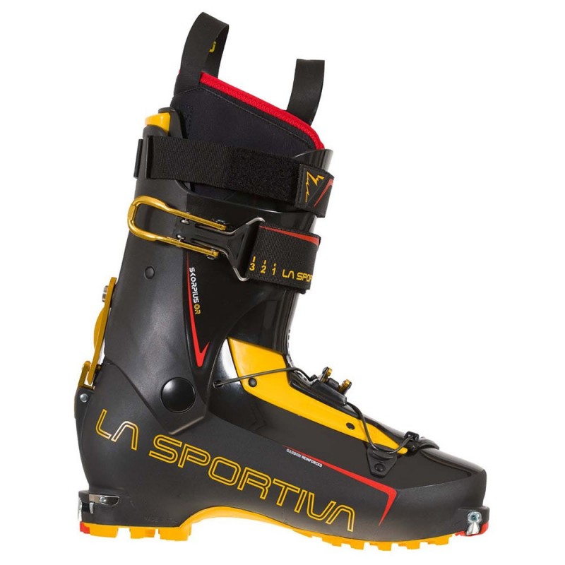 Scarpone Sci Alpinismo La Sportiva Skorpius Cr Uomo Black Yellow