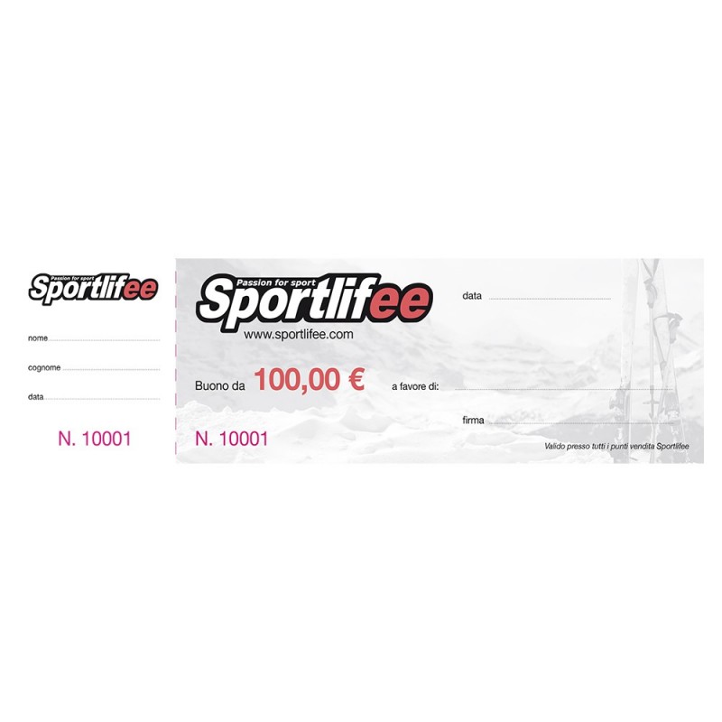 Buono Regalo Sportlifee 100€