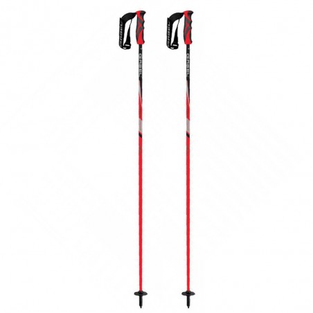 Bastoncino da Sci Gabel Carbon Cross Red