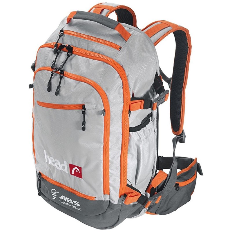 Zaino Head Freeride Backpack grigio arancione