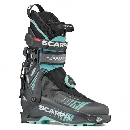 Scarpone Sci Alpinismo Scarpa F1 LT Donna 2022 grigio azzurro