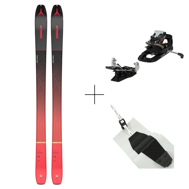 Completo Sci Alpinismo Nuovo Atomic Backland 78 + Skitrab Titan Vario.2 R + Pelli 2022 Adulto Completo Sci Alpinismo Nuovo Atomic Backland 78 + Skitrab Titan Vario.2 R + Pelli 2022 Adulto