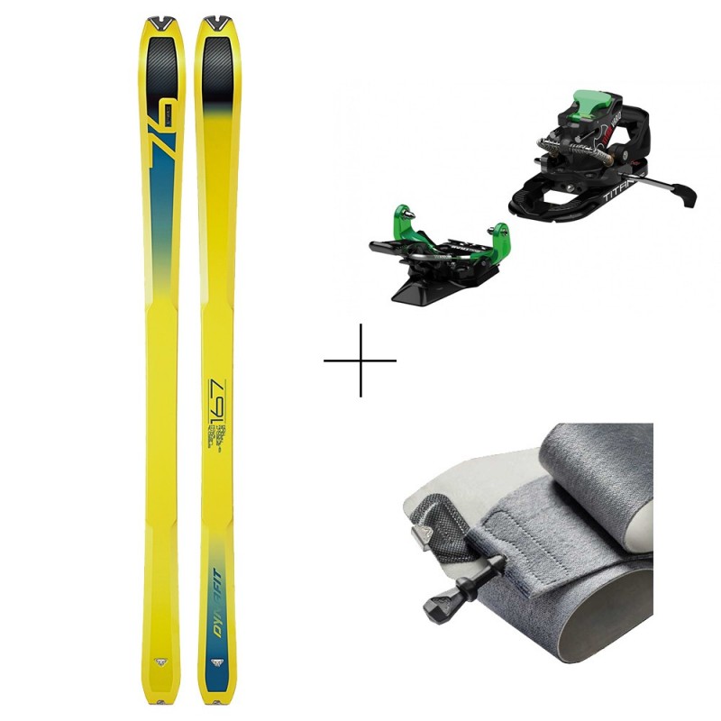 Completo Sci Alpinismo Usato Dynafit Speed 76 + Titan Vario.2 kid 2024 Completo Sci Alpinismo Usato Dynafit Speed 76 + Titan Vario.2 kid 2024