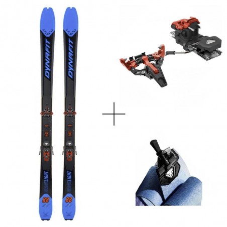 Completo Sci Alpinismo Nuovo Dynafit Blacklight 88 + Attacco Blacklight + Pelli 2025 Uomo