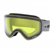 Maschera da sci CGM 781A c nero/gialla