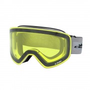 Maschera da sci CGM 781A MAG bianco/gialla