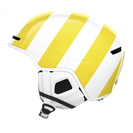 Casco da sci Poc Obex Pure White&Yellow