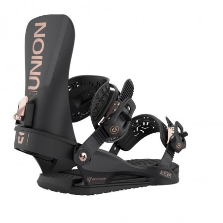 Attacco da Snowboard Union Juliet Black